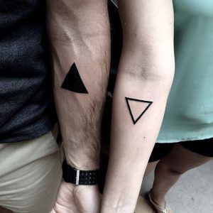 tatuajes de triángulos